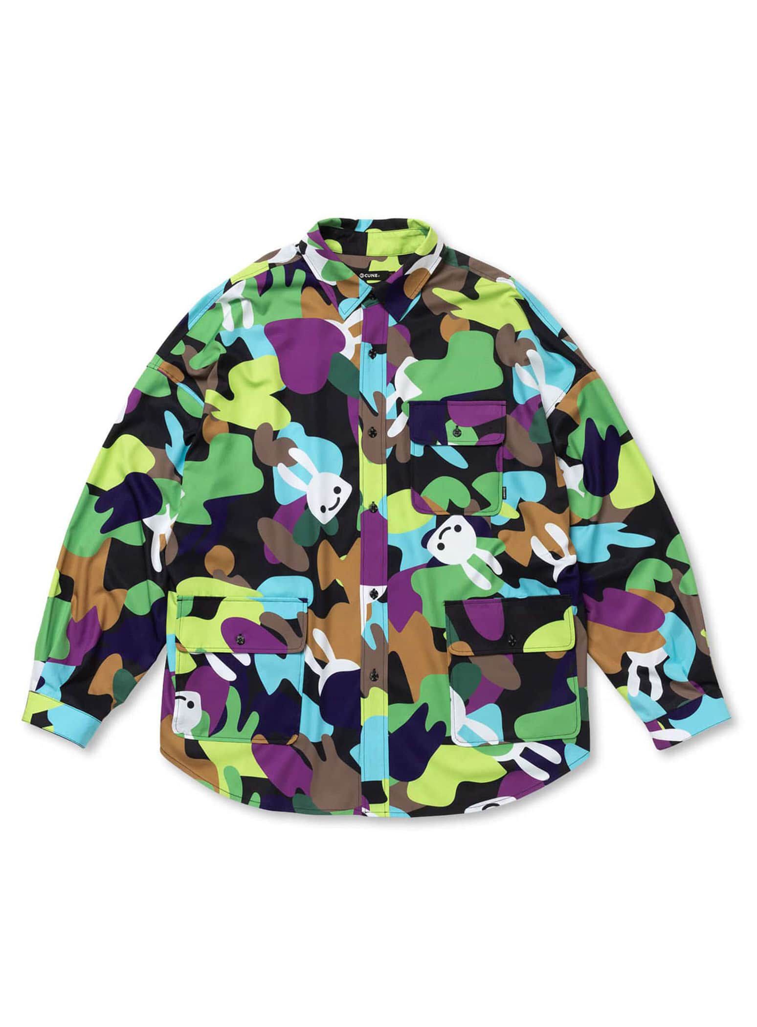 CUNE CAMO Big Shirt Jacket CUNE CAMO Big Shirt Jacket