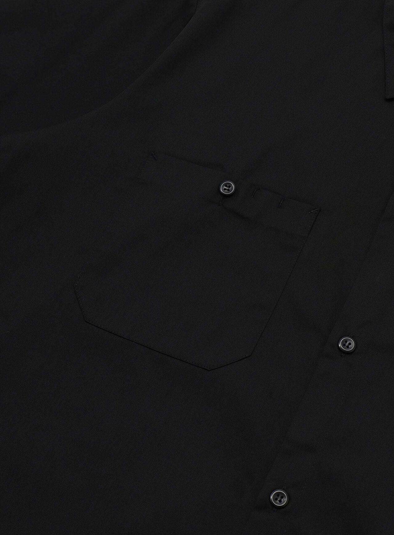 Short Sleeve Work Shirt Sushi Baseball Club,BLACK, large image number 2