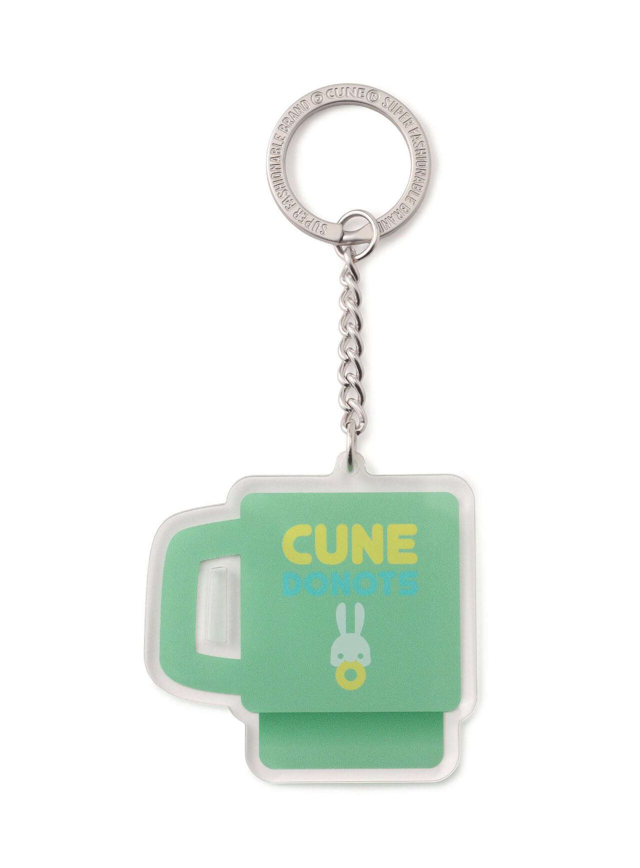 Acrylic Keyholder CUNE DONOT5,GREEN, large image number 0