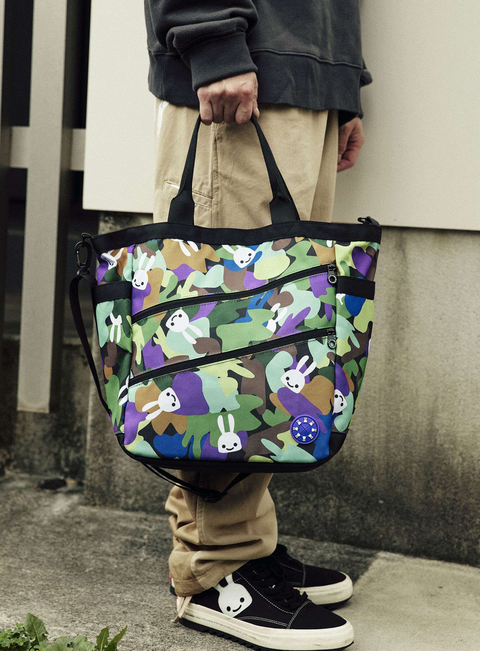 CUNE CUNE CAMO ボディバッグ CUNE CAMO Tote bag