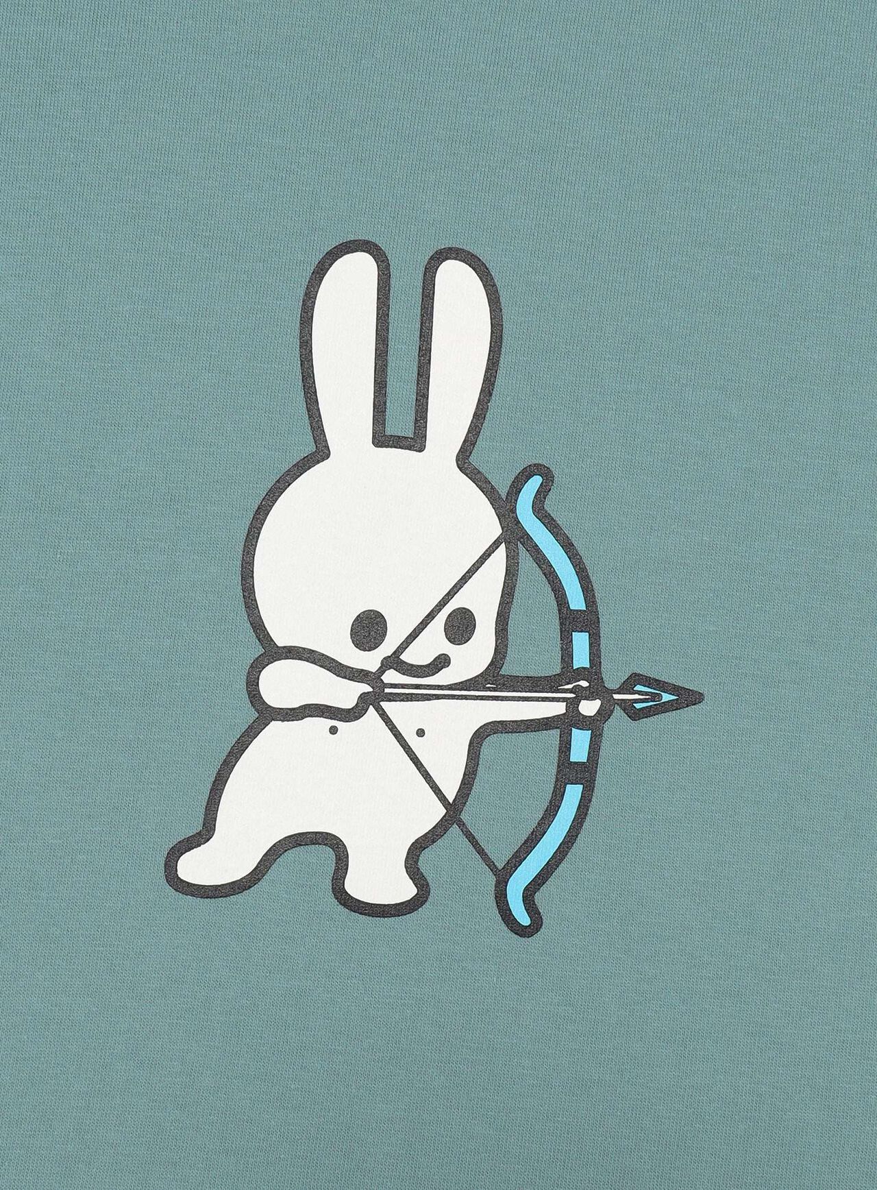 S/S Tee Bow and Shield,WHITE, large image number 5