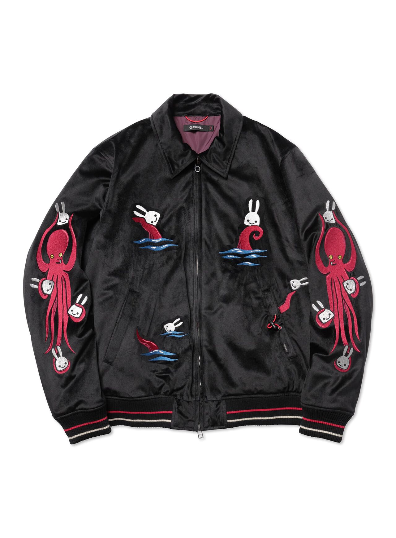 Madako's velour blouson,, large image number 0