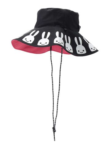 Reversible Wide-Brim Hat,PINK, small image number 0