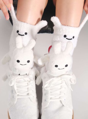 Square Buddy Room Socks,ONE, small image number 8