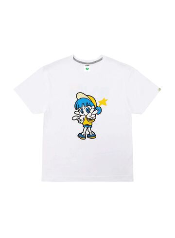 S/S Tee Look Back,WHITE, small image number 0