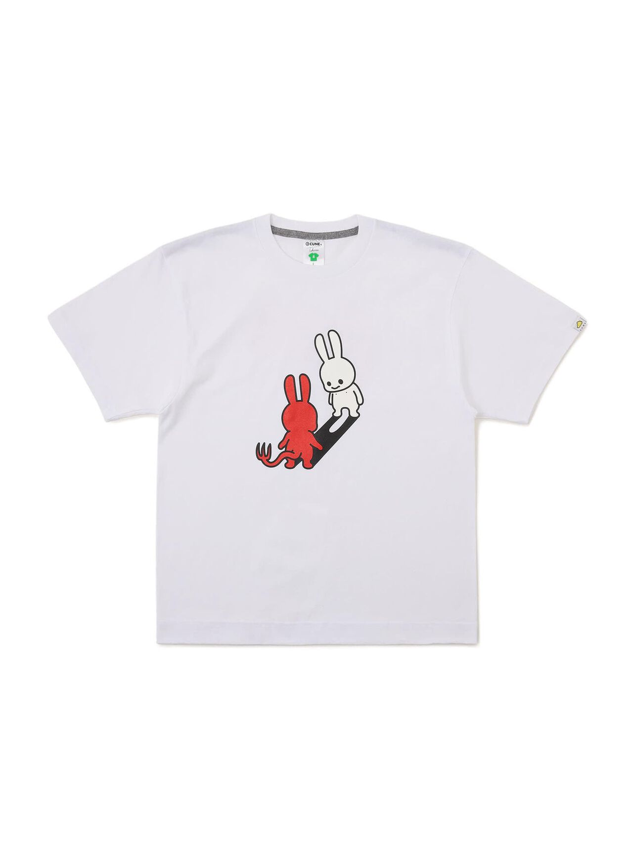 S/S Tee Devil,WHITE, large image number 0