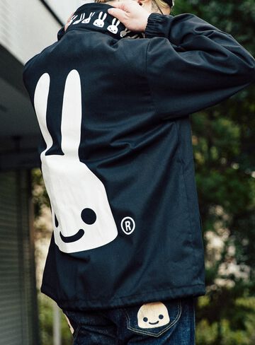 Twill Coach Jacket Rabbit,, small image number 10