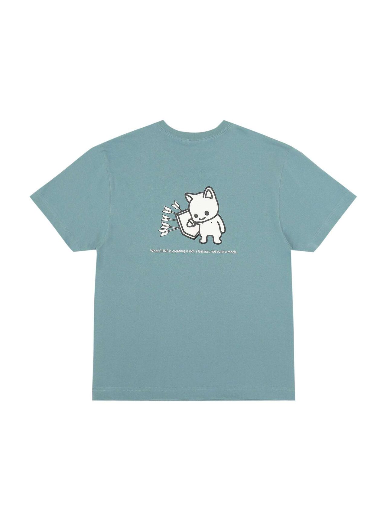 S/S Tee Bow and Shield,WHITE, large image number 2