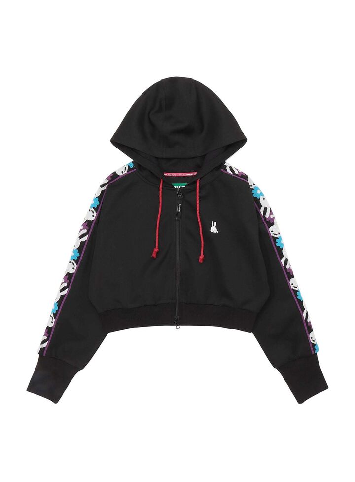 UFT Cropped Zip Hoodie,, medium