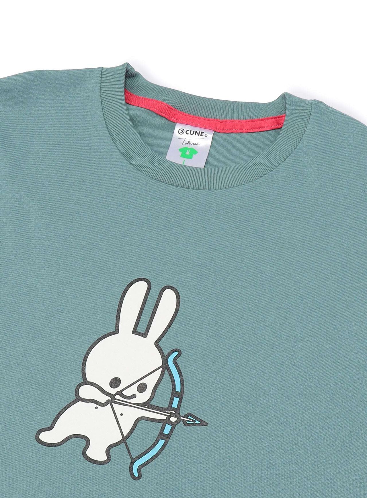 S/S Tee Bow and Shield,WHITE, large image number 7