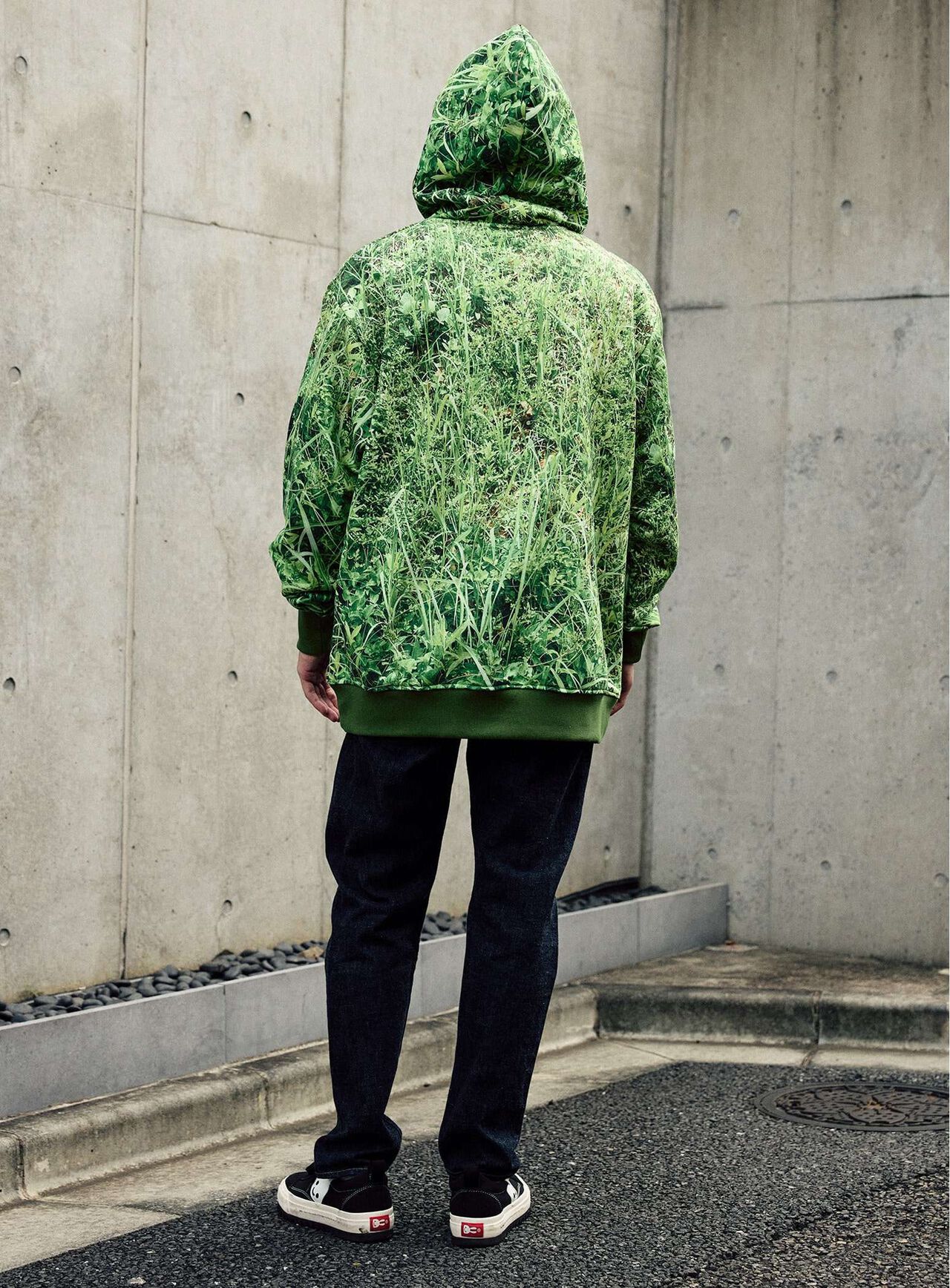 Real Weed Camouflage Parka,, large image number 6