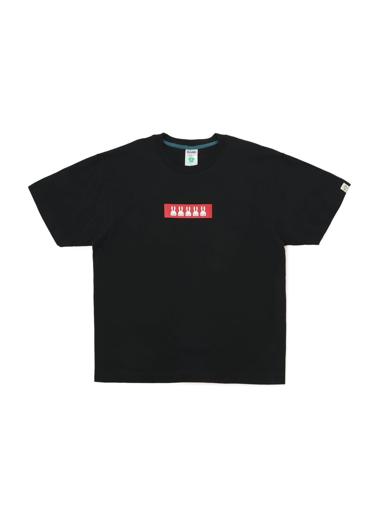 S/S Tee Square Text,L, large image number 0