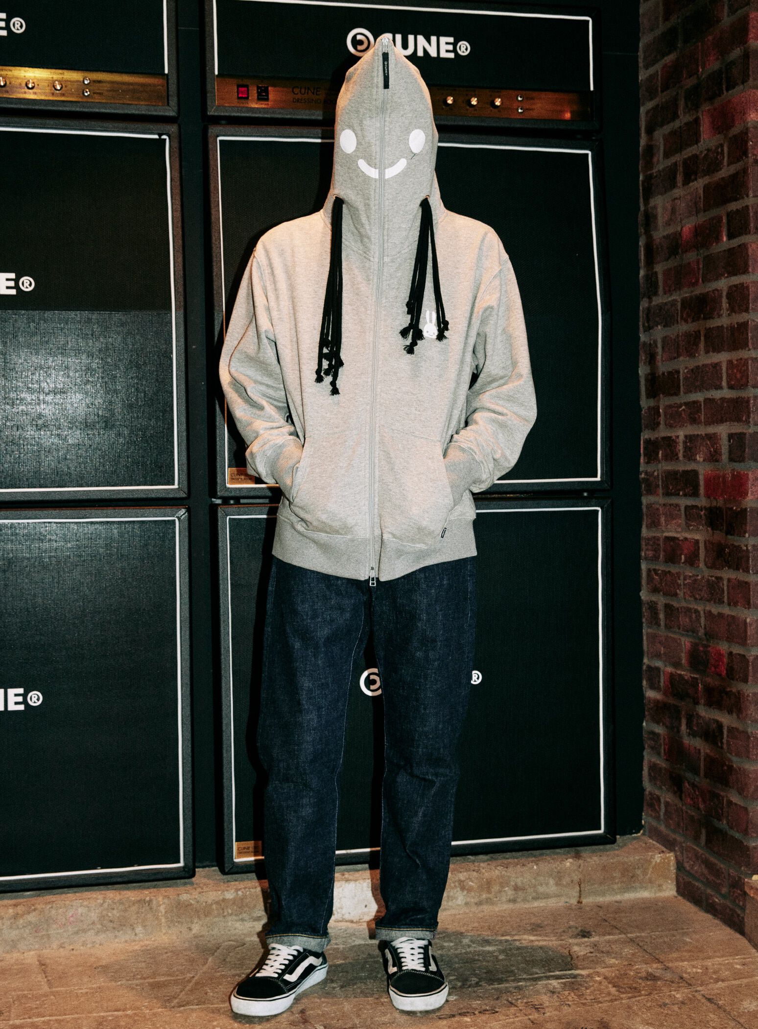 Full Face Zip Hoodie