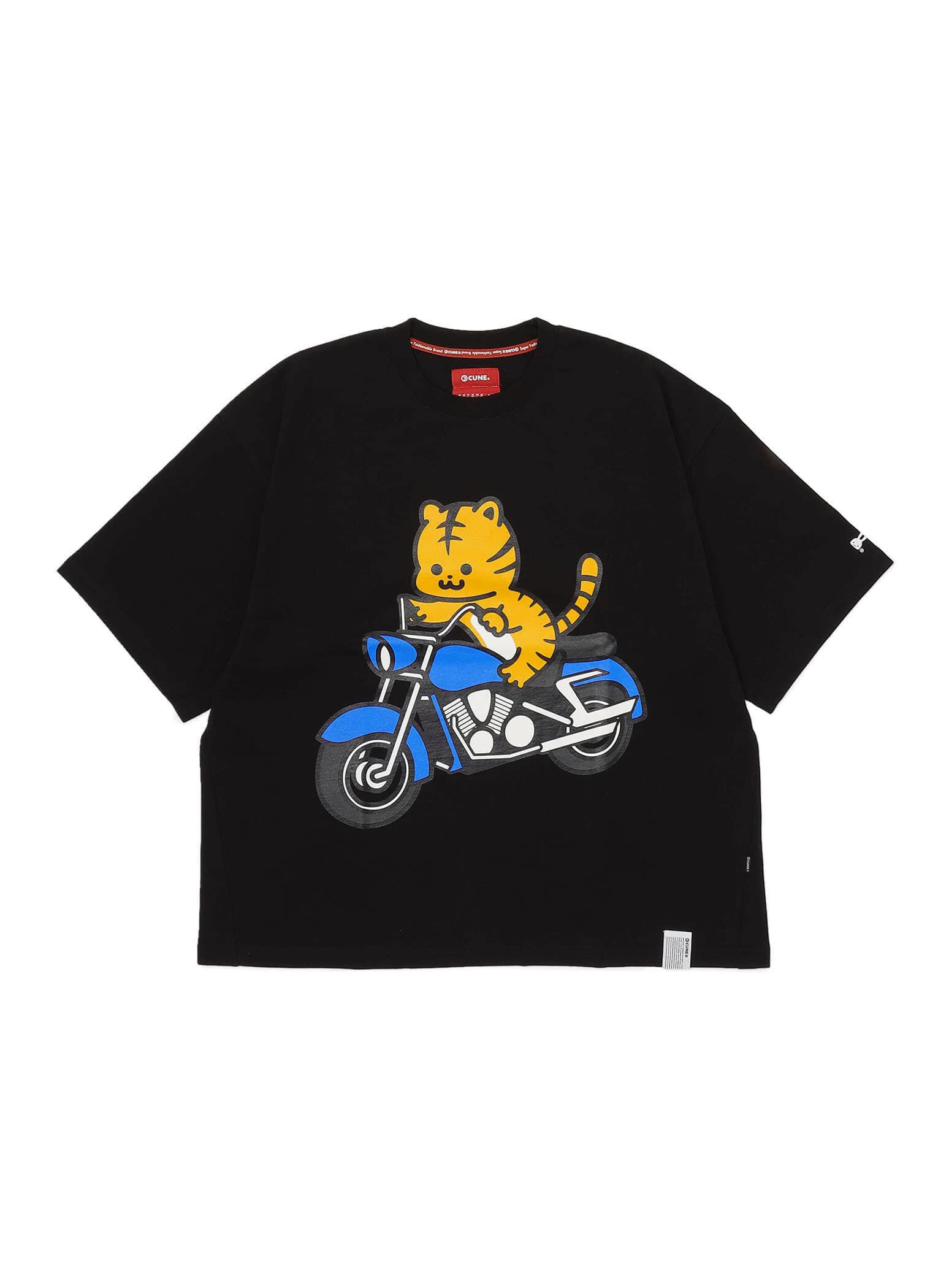 Big Tee: Bike Tiger-chan