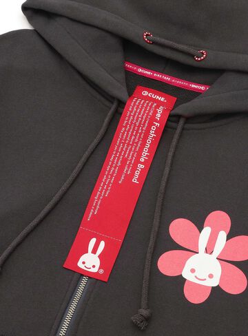 31st ANNIV Heavyweight Big Zip Hoodie - Sai,C.GRAY, small image number 3