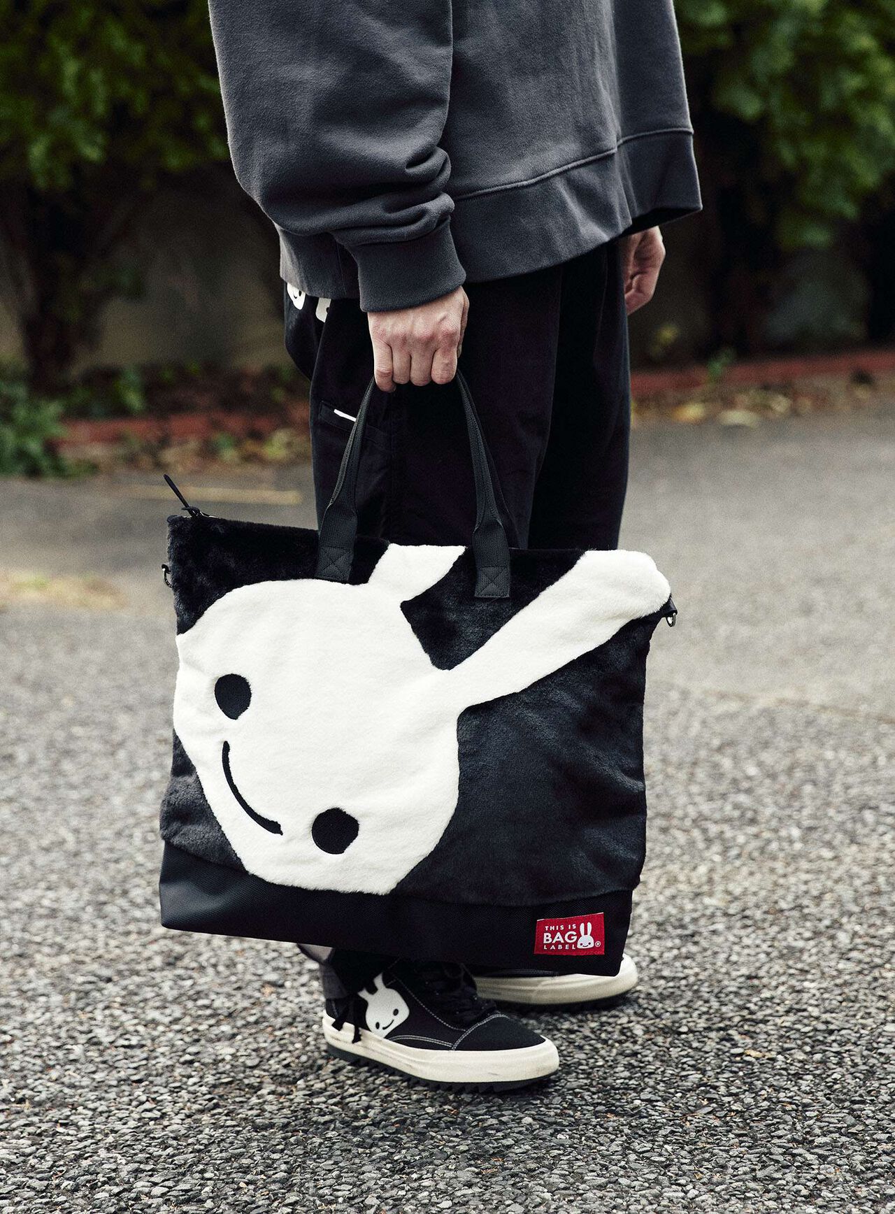 Fur tote bag,, large image number 9