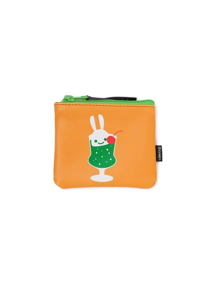 Cream Soda Print Mini Pouch,, medium