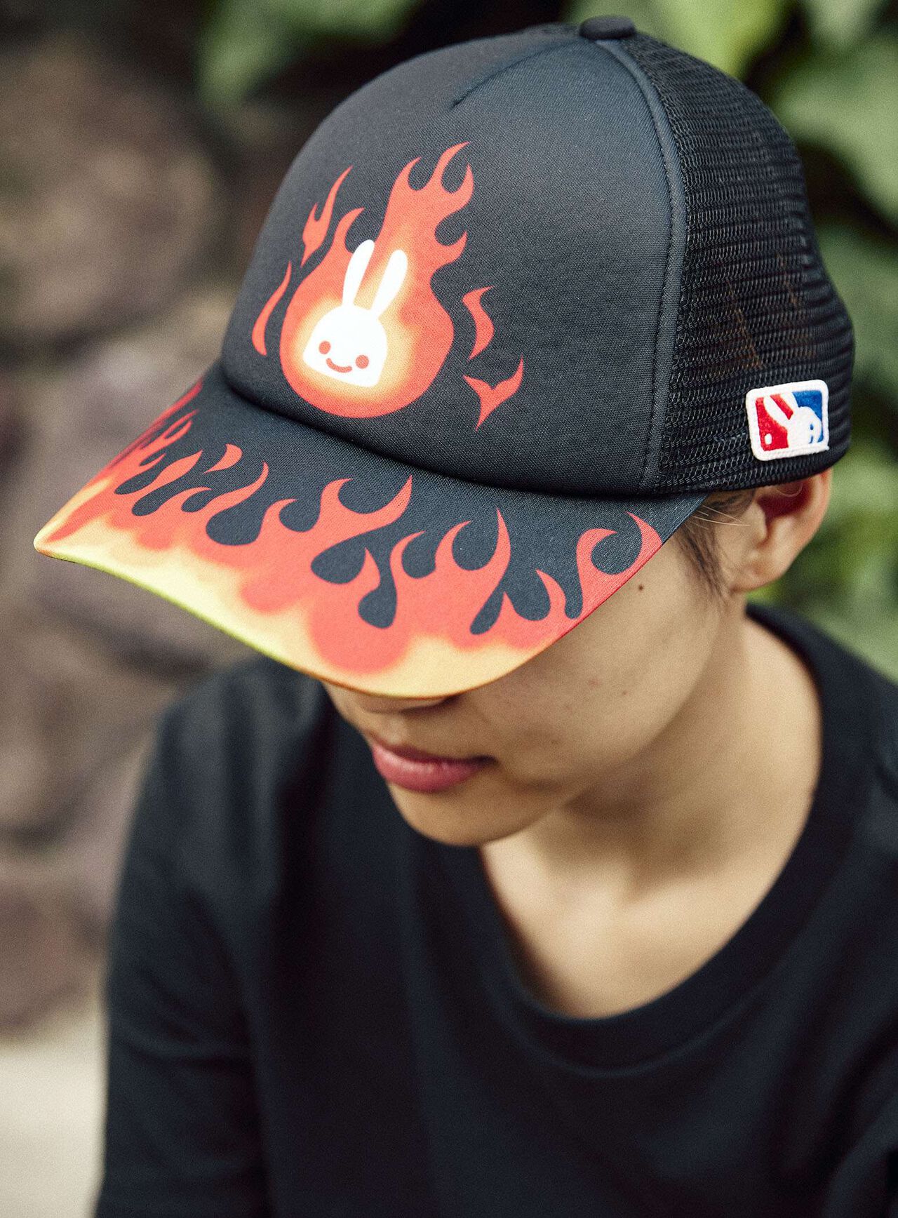 Mesh Cap - Fire,ONE, large image number 5