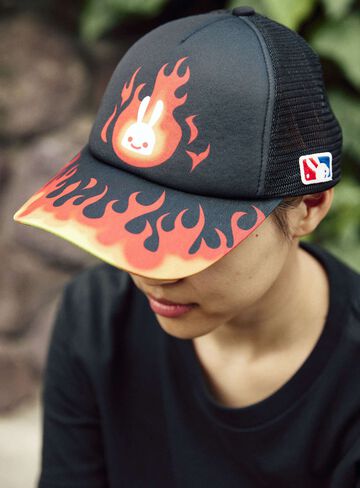 Mesh Cap - Fire,ONE, small image number 5