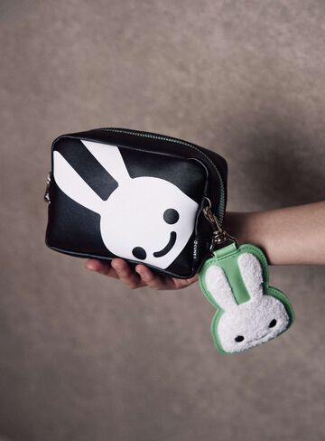 Fluffy Bunny Strap + Pouch,ONE, small image number 6