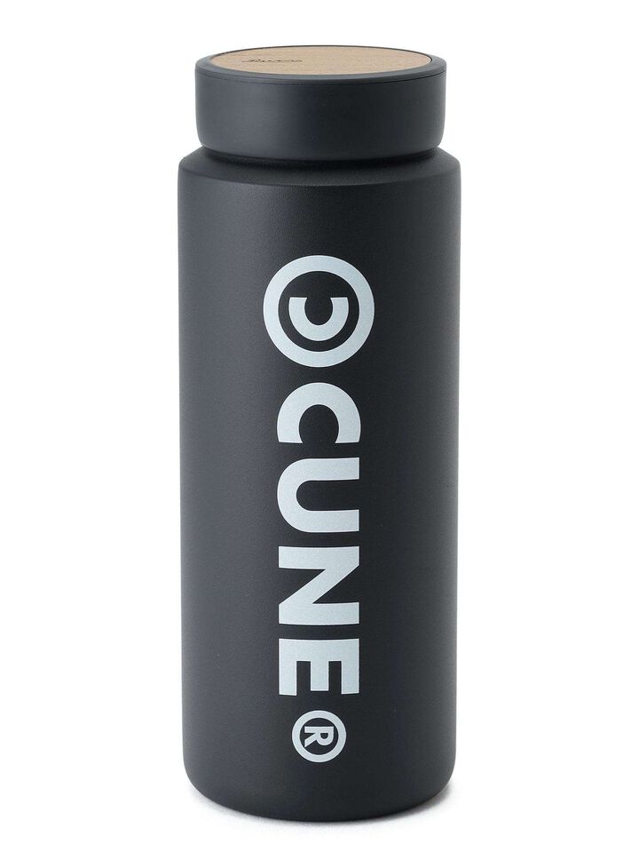 Wooden-Lid Stainless Steel Bottle,, medium