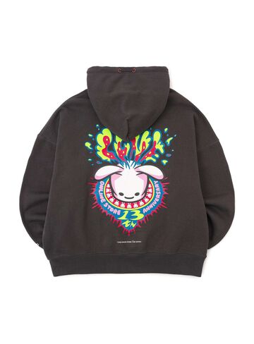 OS 13th Anniv. Heavyweight Big Hoodie Encircle U13,BLACK, small image number 0