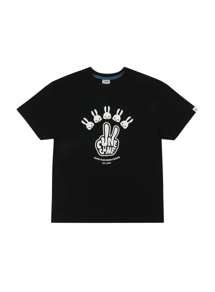 S/S Tee Finger,, medium