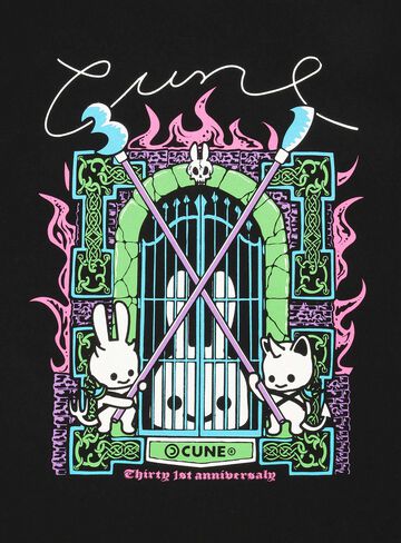 31st ANNIVERSARY T-SHIRT: GATE,BLACK, small image number 4