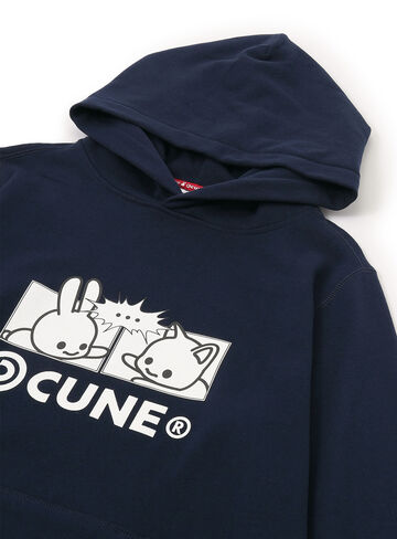 CUNE PULL PARKA Battle,BLACK, small image number 2