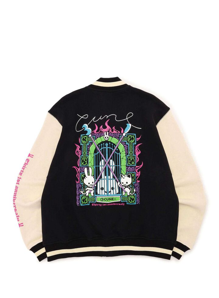 31st ANNIV Sweat Varsity Jacket - Gate,, medium