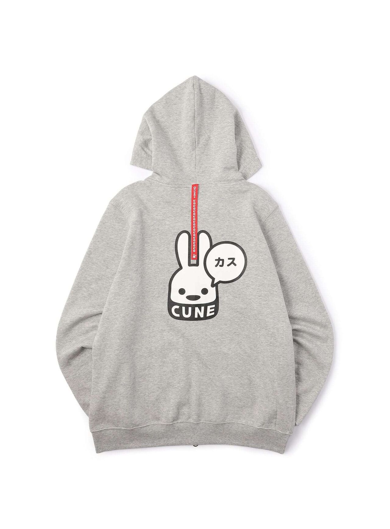 CUNE ZIP PARKA "Casual Chaos",GRAY, large image number 0