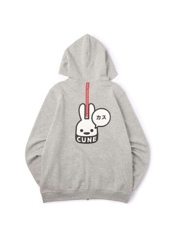 CUNE ZIP PARKA "Casual Chaos",GRAY, small image number 0