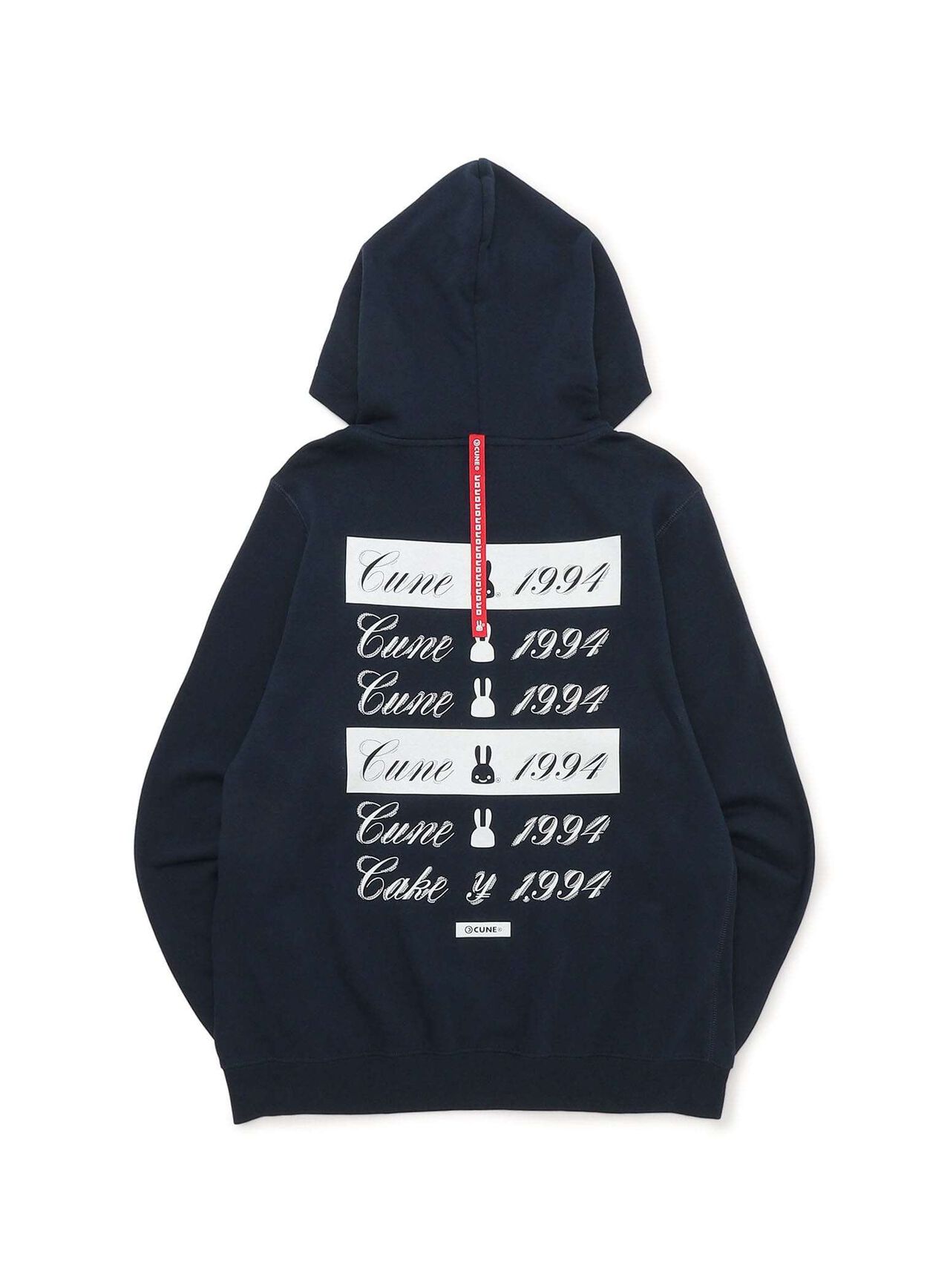 CUNE ZIP PARKA - Cake,NAVY, large image number 0