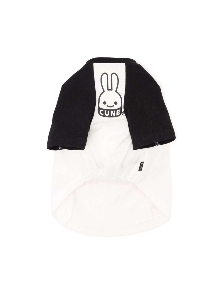 Dog and Human Raglan T-Shirt - Woof,, medium