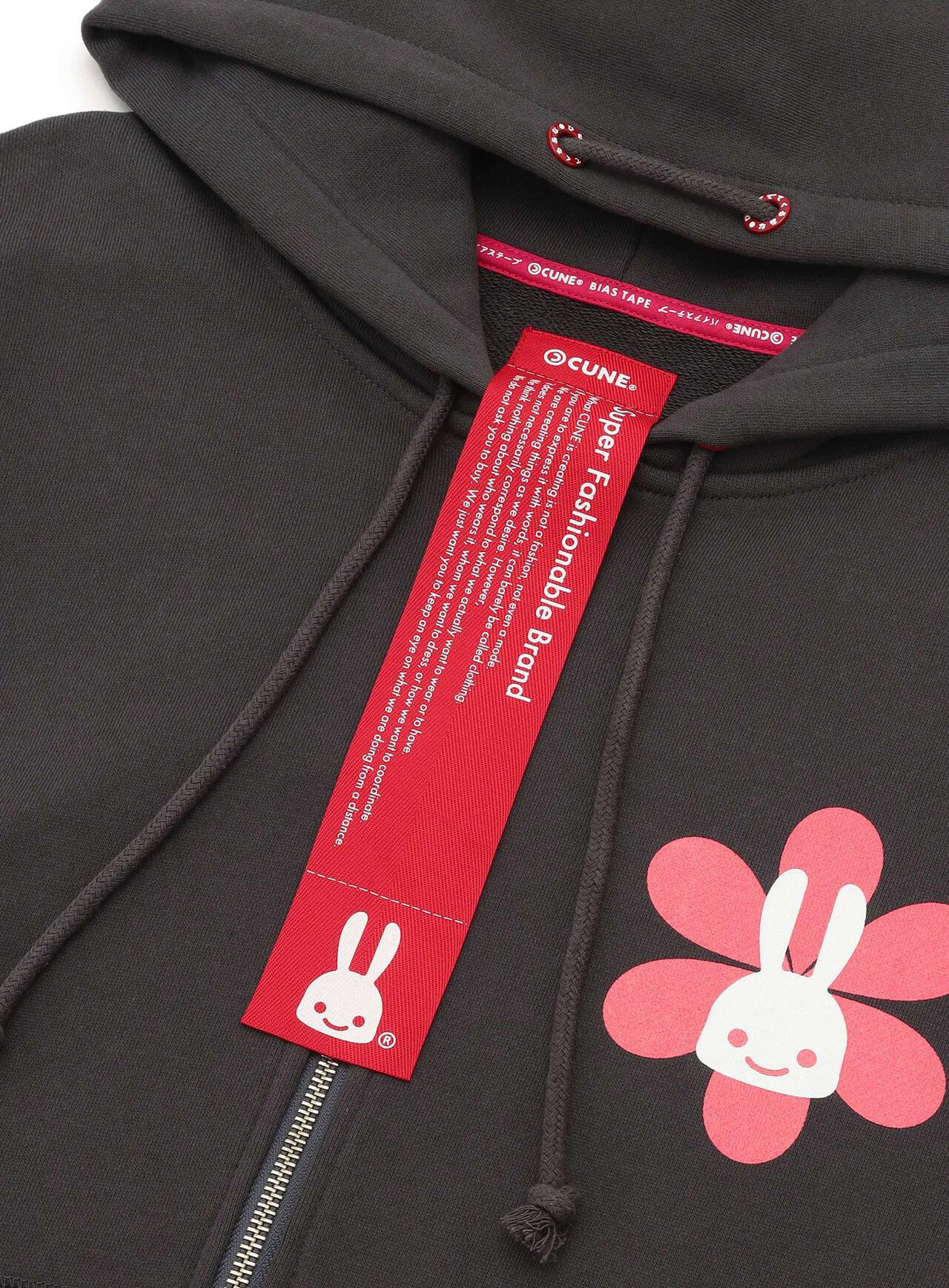 31st ANNIV Heavyweight Big Zip Hoodie - Sai,C.GRAY, large image number 3