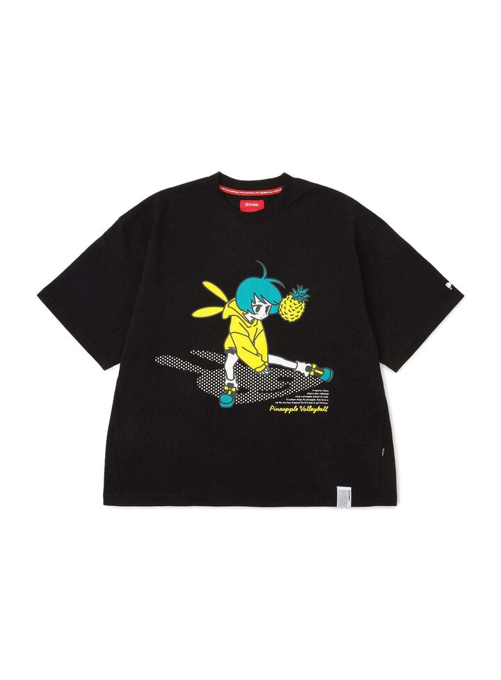 Big Tee Pineapple Volleyball,, medium
