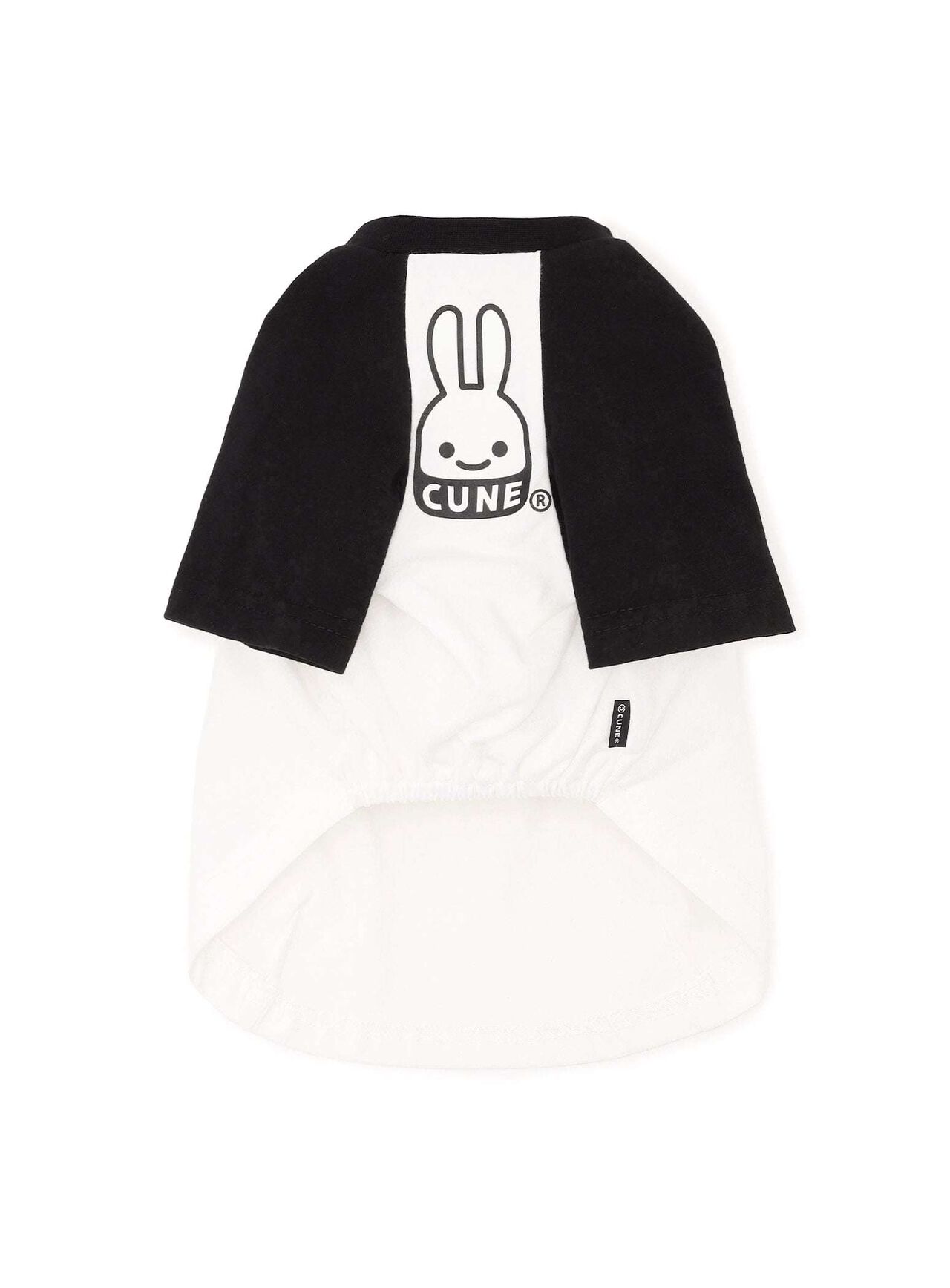 Dog and Human Raglan T-Shirt U5,WHITE, large image number 1