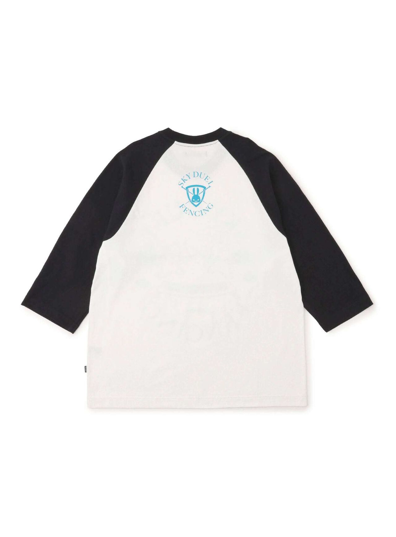 Raglan T-Shirt SKY DUEL FENCING,WHITE, large image number 1