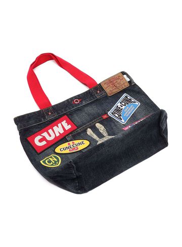 Denim Bag - Size M with Patch A,M, small image number 2