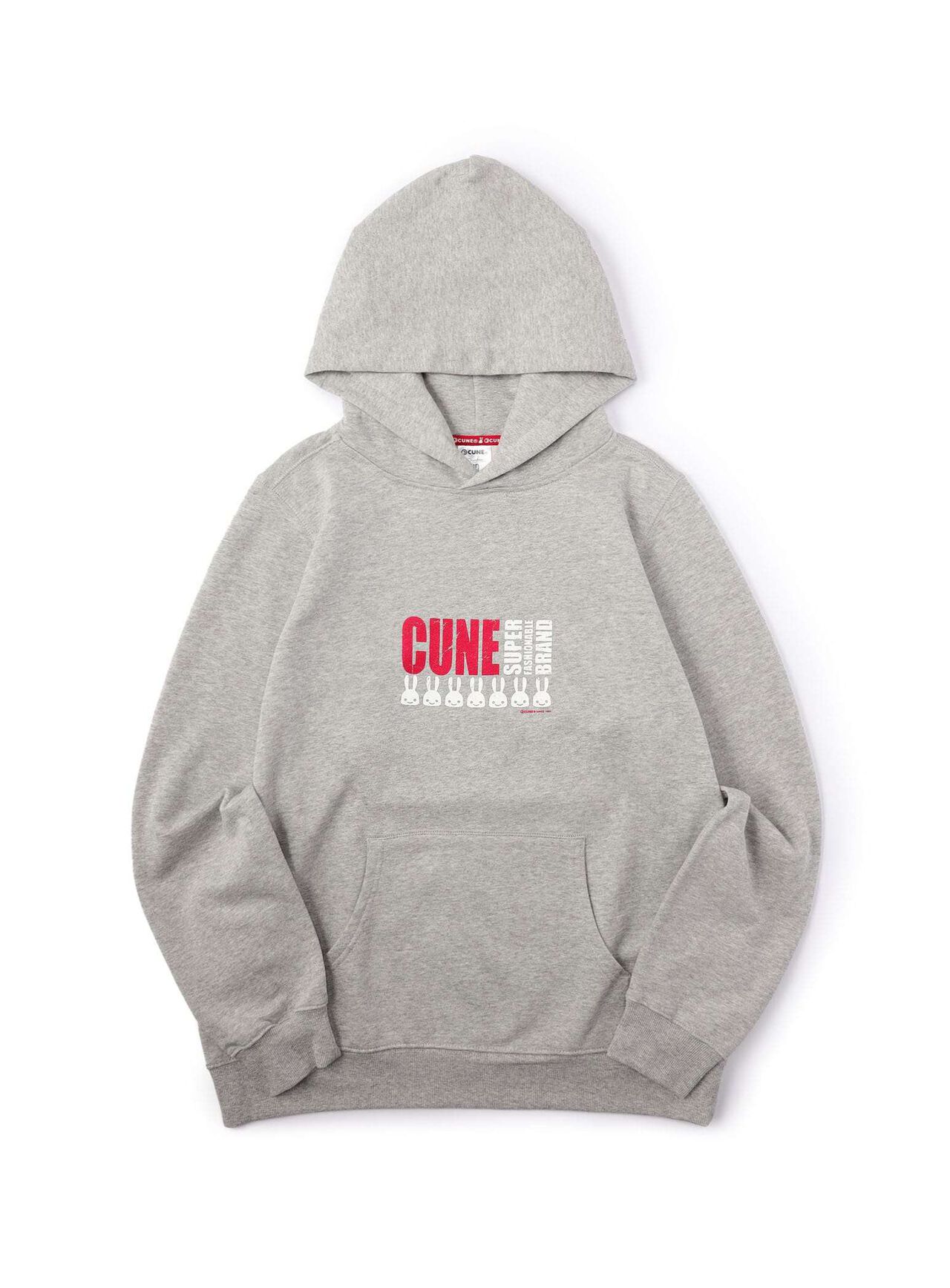 CUNE PULL PARKA Random Text,NAVY, large image number 1