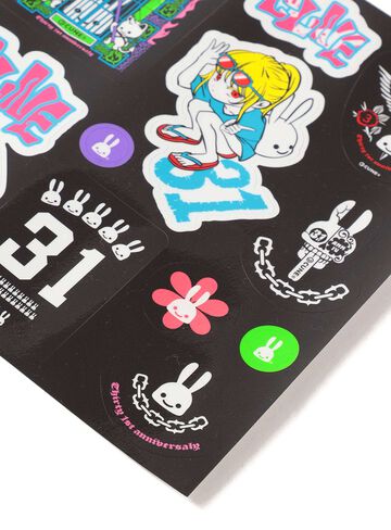 31st ANNIVERSARY Sticker,MULTI, small image number 1