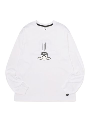 CUNE L/S Tee "Fallen",WHITE, small image number 0