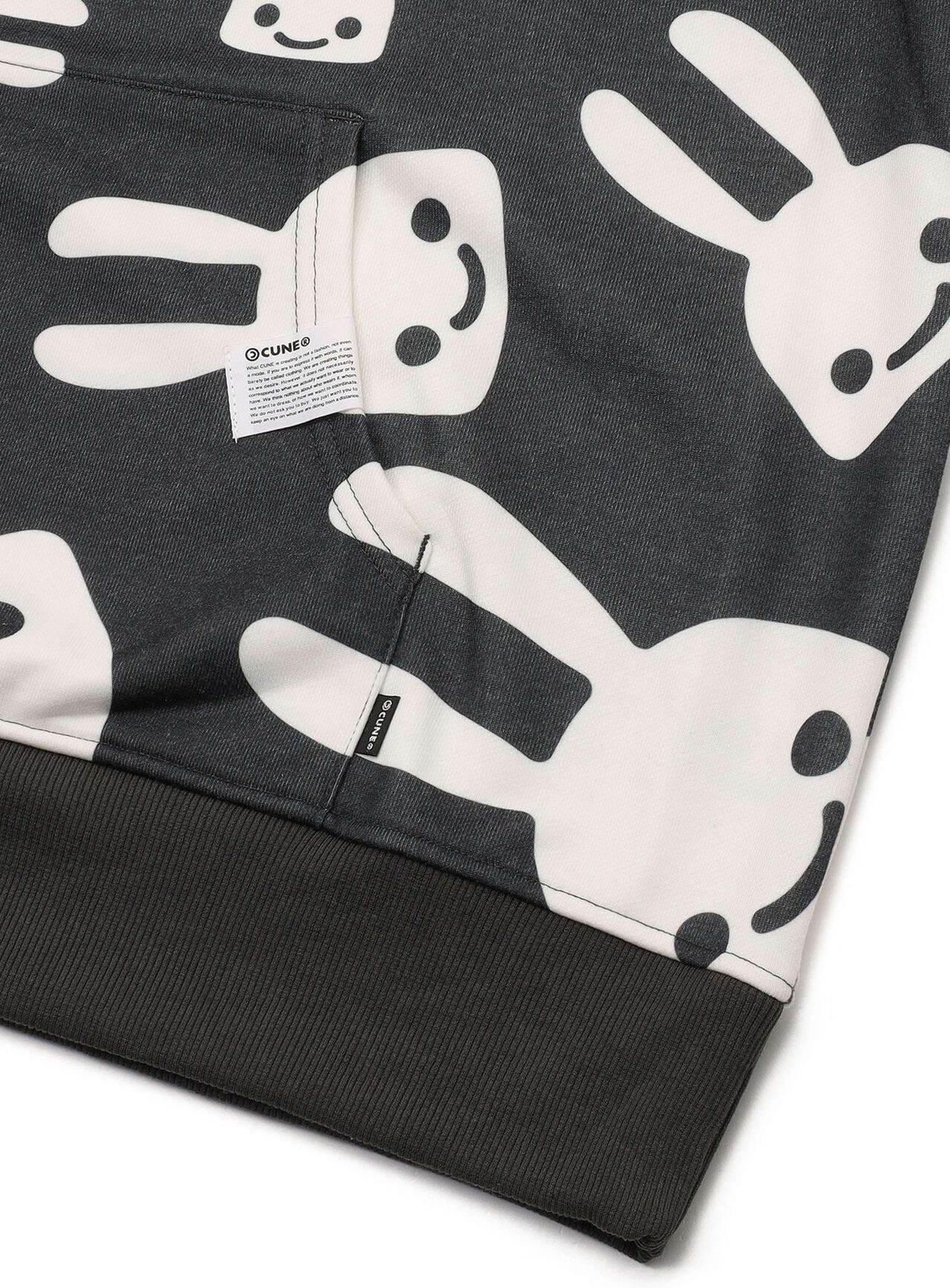 Snowy Bunny Hoodie,, large image number 3