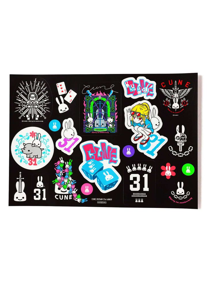 31st ANNIVERSARY Sticker,, medium