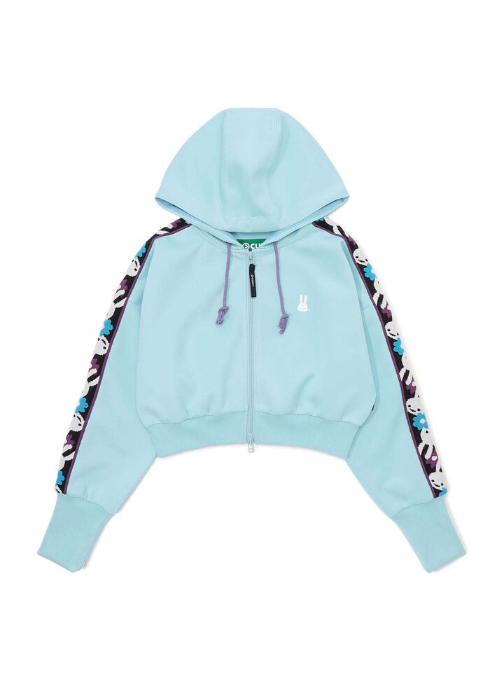 UFT Cropped Zip Hoodie,, medium