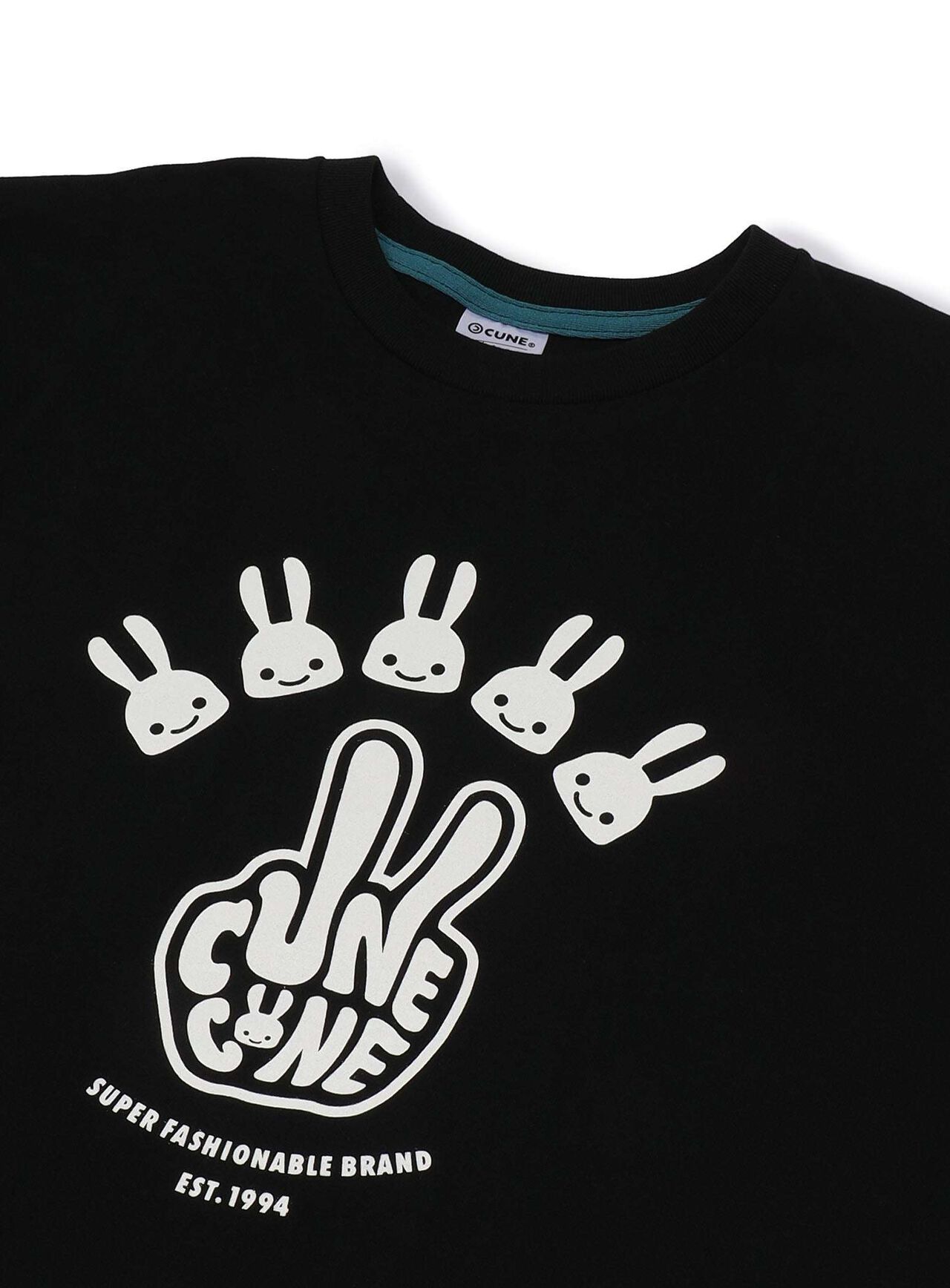 S/S Tee Finger,Khaki, large image number 6