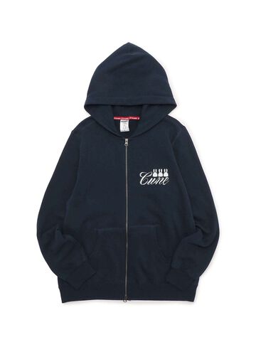CUNE ZIP PARKA - Cake,NAVY, small image number 1