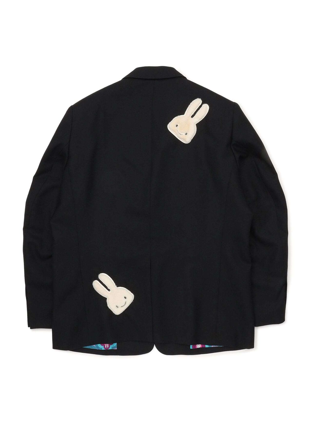 Wool Gabardine 2-Button Tailored Jacket,, large image number 1