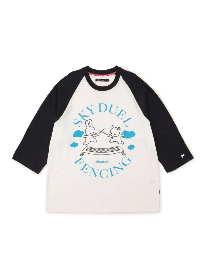 Raglan T-Shirt SKY DUEL FENCING,, medium