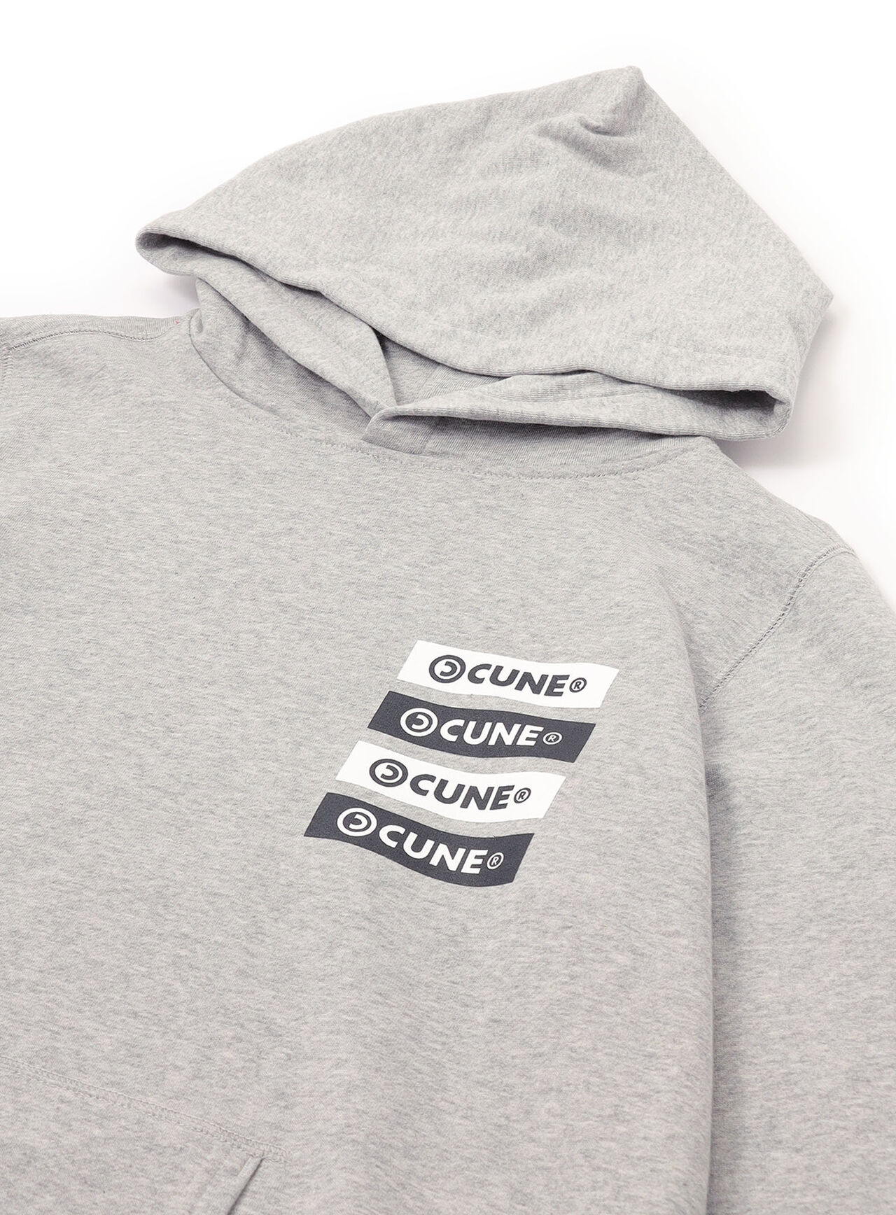 CUNE PULL PARKA - Simple Logo,GRAY, large image number 2